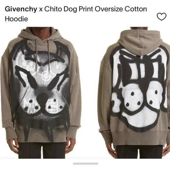 Givenchy Chito Dog プリント パーカー 17906687_37834911_600.jpg